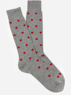 J.McLaughlin Socks In Heart- Shoes & Accessories|Socks