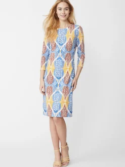 J.McLaughlin Sophia Dress In Carriage House Floral-Women Dresses