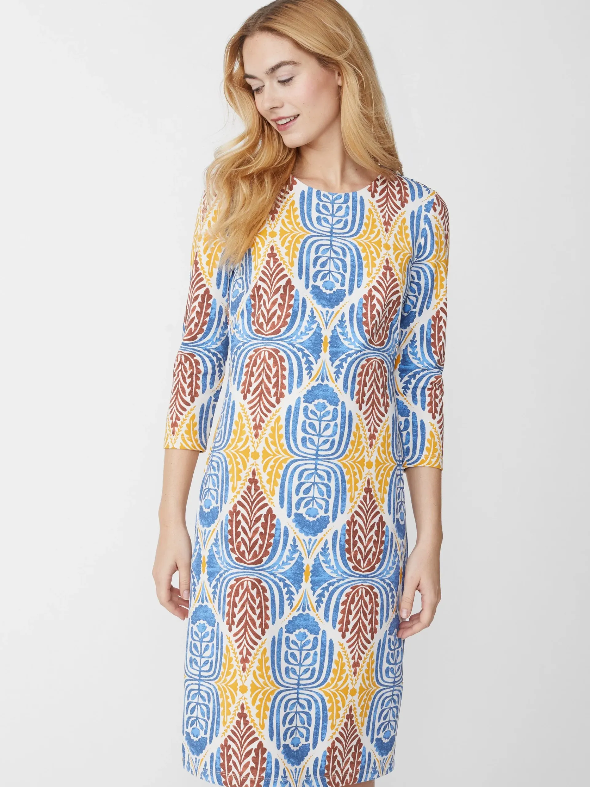 J.McLaughlin Sophia Dress In Carriage House Floral-Women Dresses