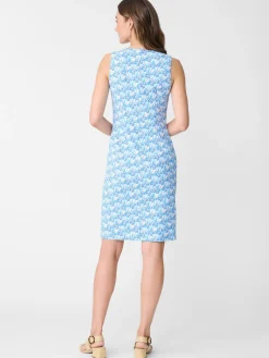 J.McLaughlin Sophia Sleeveless Dress In La Perruche-Women Dresses
