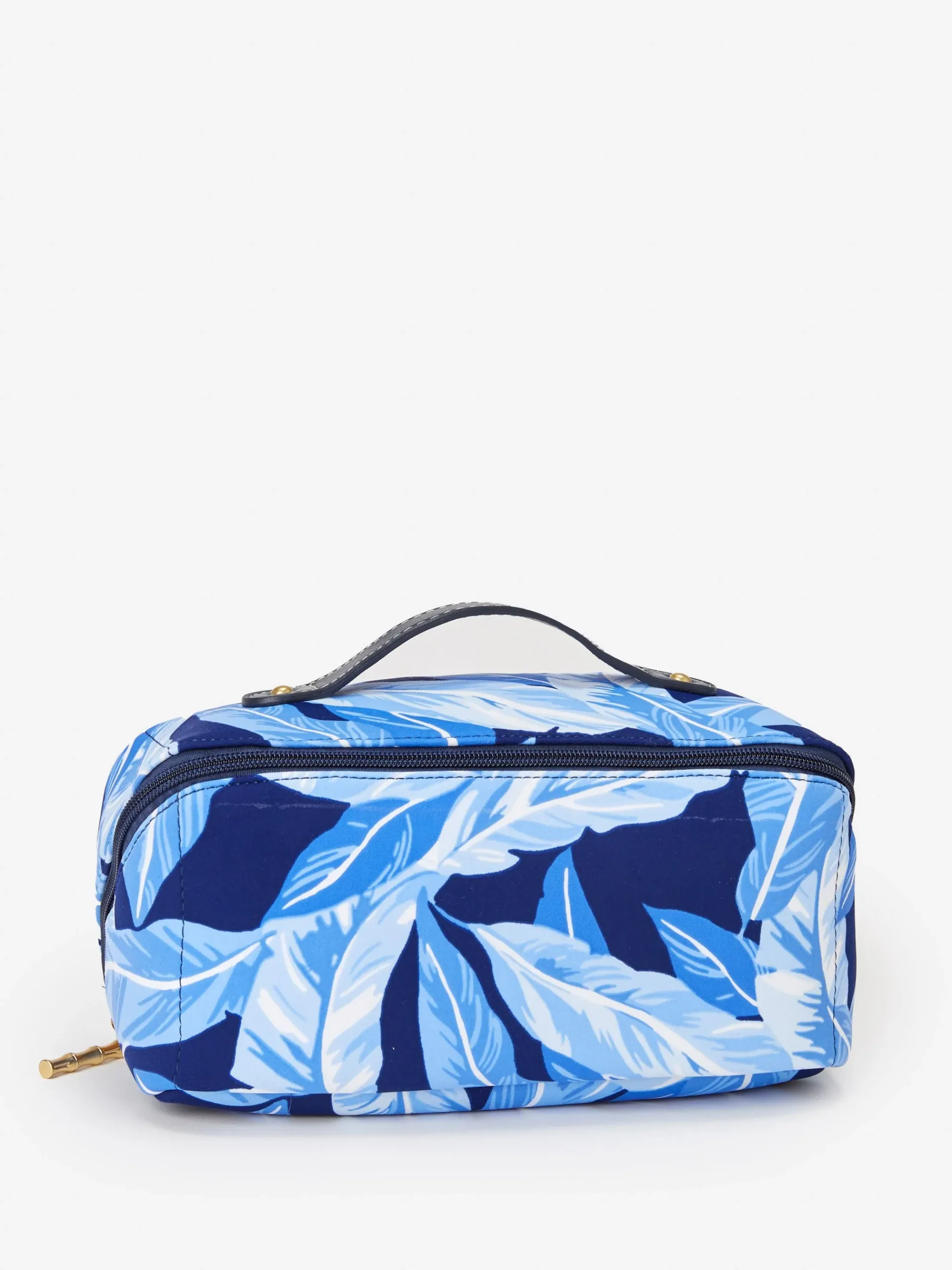 J.McLaughlin Stash Cosmetic Bag In Queen Palm-Women Shoes & Accessories|Handbags