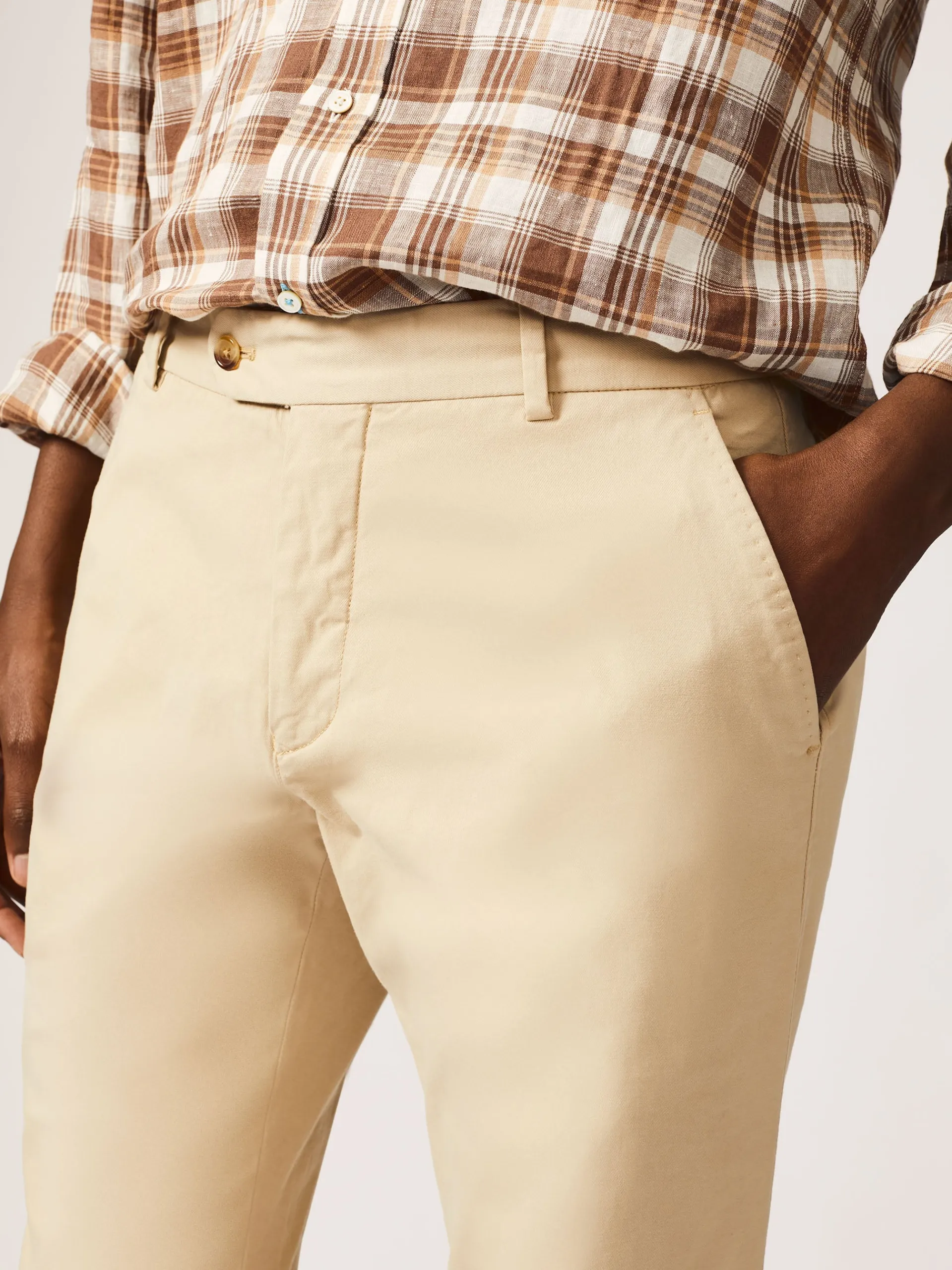 J.McLaughlin Taylor Straight-Fit Chino Pants- Pants