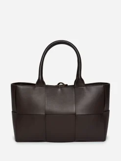 J.McLaughlin Tessare Woven Leather Handbag-Women Shoes & Accessories|Top Handles