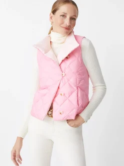 J.McLaughlin Vivian Reversible Puffer Vest-Women Jackets & Outerwear