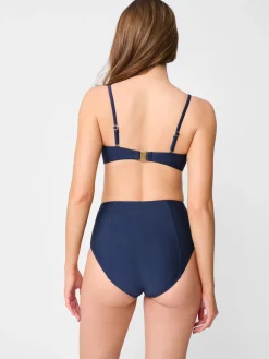 J.McLaughlin Wailea Bikini Top In Ocean Wave Jacquard-Women Swim