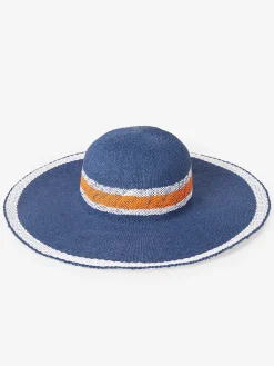 J.McLaughlin Willemstad Straw Hat In Stripe-Women Shoes & Accessories|Hats
